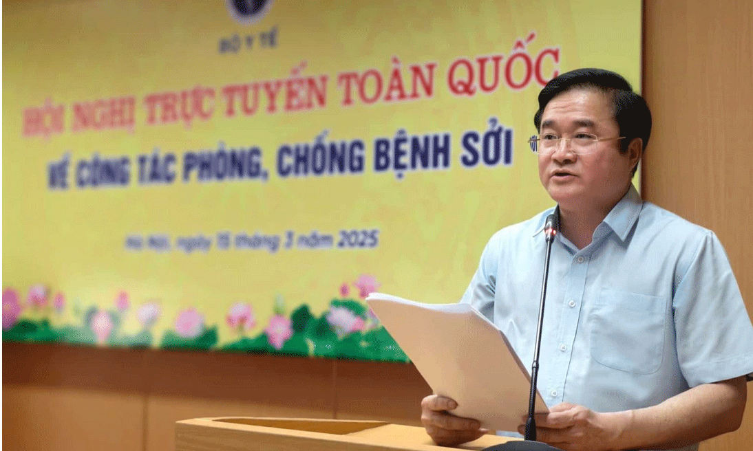 Ông Hoàng Minh Đức, Cục trưởng Cục Phòng bệnh, Bộ Y tế.