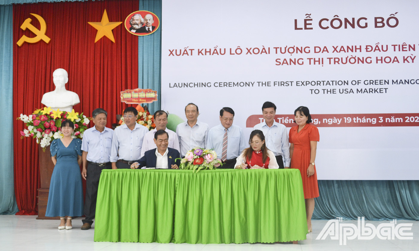 Ký thỏa thuận hợp tác 2 bên, giữa Công ty TNHH TMDV XNK VINA T&T và Công ty TNHH TM XNK Nông sản Thanh Bình