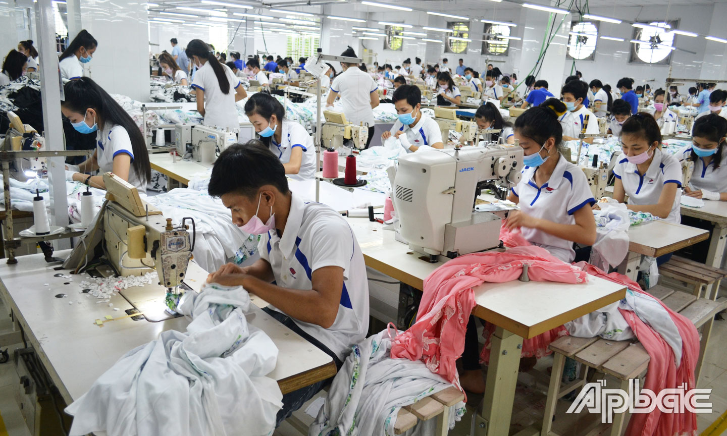 Giá trị sản xuất công nghiệp địa phương trong quý I-2025 đạt 25% kế hoạch, tăng 11,1% so với cùng kỳ.                                                                                                                            Ảnh: THU HOÀI