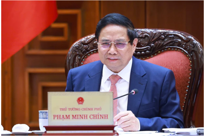 Thủ tướng Phạm Minh Chính chủ trì cuộc họp chiều 25-3.