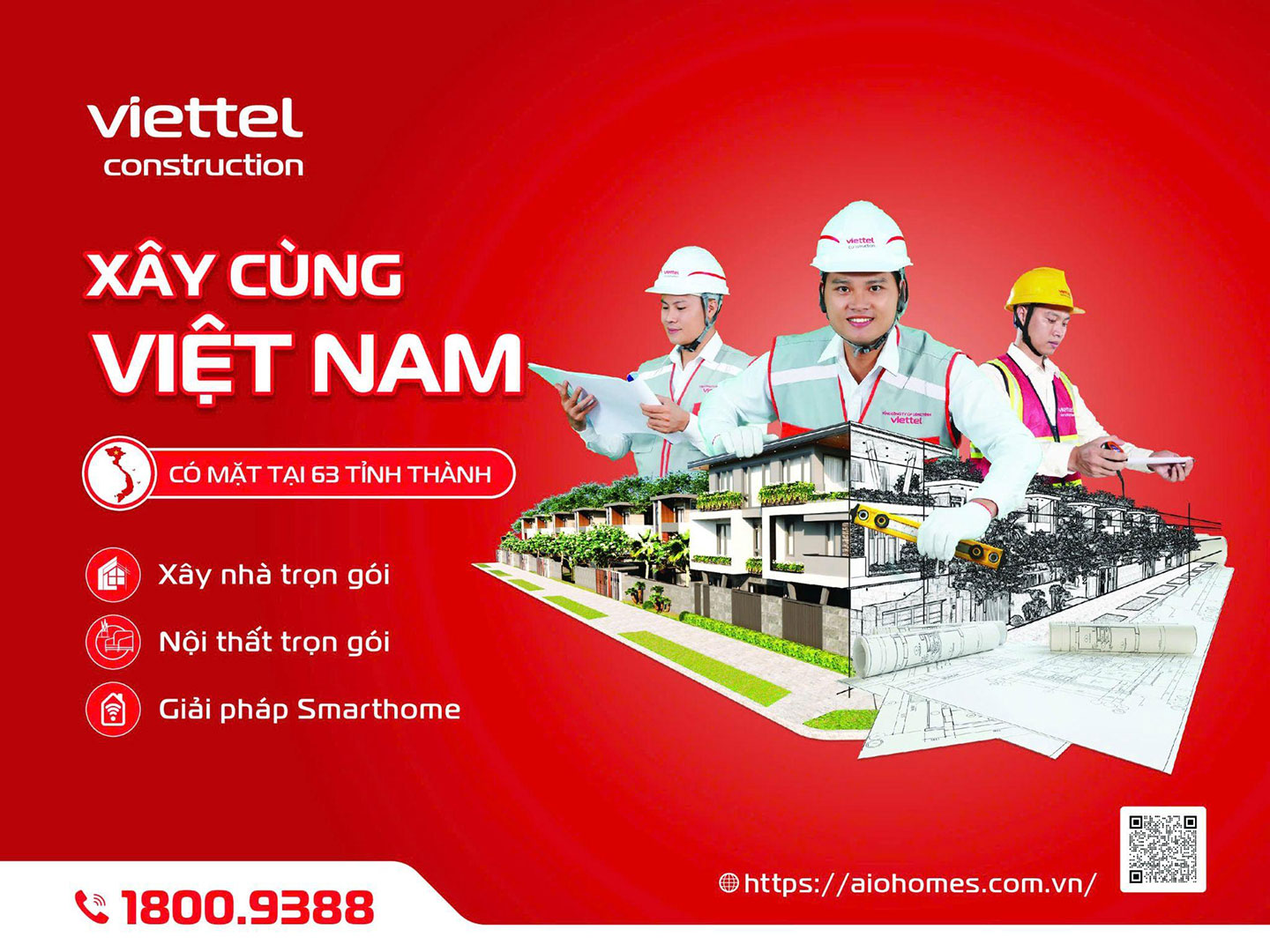 AIOHomes Viettel Construction.