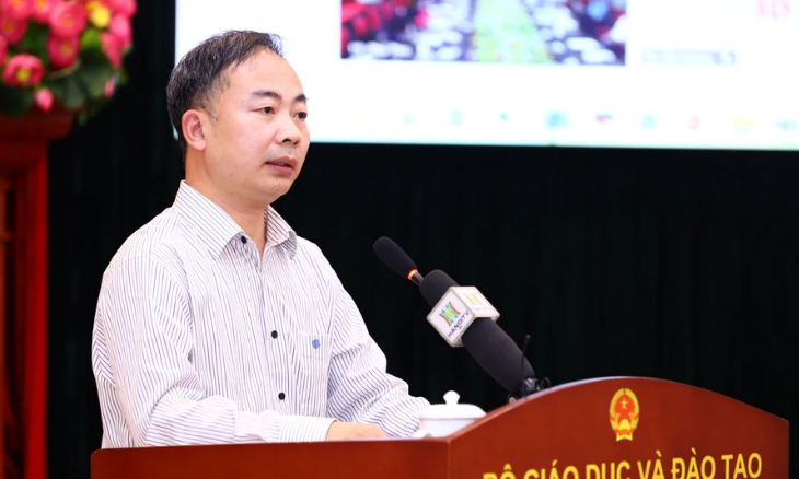 Ông Nguyễn Ngọc Hà, Phó Cục trưởng Cục Quản lý chất lượng (Bộ GD&ĐT) thông tin về Kỳ thi tốt nghiệp THPT 2025.