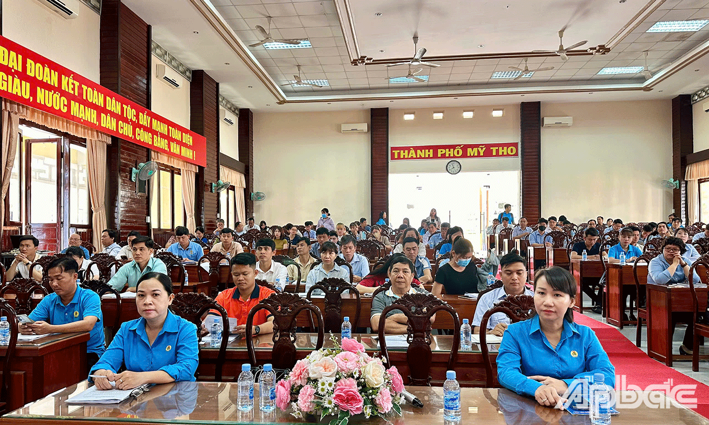 Quang cảnh lớp tập huấn