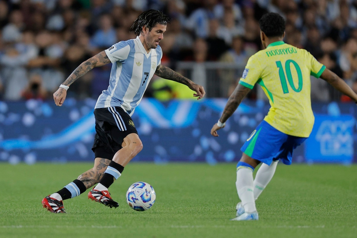 Argentina đặt dấu chấm hết cho triều đại Dorival Junior. Ảnh: EFE