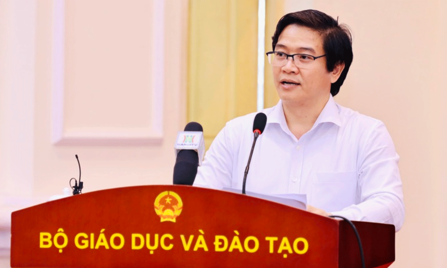 TS. Thái Văn Tài, Vụ trưởng Vụ Giáo dục Phổ thông cho rằng Thông tư 30 tạo nền tảng vững chắc cho việc đổi mới giáo dục phổ thông theo hướng hiện đại, linh hoạt hơn - Ảnh: VGP