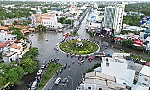 Triều cường gây ngập cục bộ, ảnh hưởng đến giao thông tại TP. Mỹ Tho