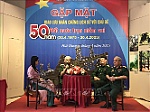 Giao lưu nhân chứng lịch sử lái xe tăng húc đổ cánh cổng dinh Độc Lập