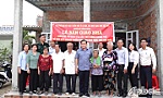 Huyện Gò Công Đông: Bàn giao 4 căn nhà theo Chương trình xóa nhà tạm, nhà dột nát