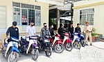 Tiền Giang: Mời làm việc 7 người liên quan đoàn xe đám cưới không đội mũ bảo hiểm