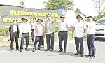 Ban Kinh tế - Ngân sách HĐND tỉnh Tiền Giang khảo sát tình hình triển khai các công trình, dự án tại huyện Tân Phú Đông