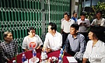 Đoàn lãnh đạo tỉnh Tiền Giang thăm hỏi, động viên gia đình nạn nhân trong vụ hỏa hoạn tại TP. Mỹ Tho