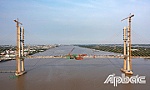 Dự án Cầu Rạch Miễu 2: Vượt tiến độ 4 tháng, dự kiến hợp long ngày 19-4