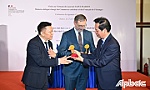 Lãnh đạo tỉnh Tiền Giang thăm Đại sứ quán Pháp tại Hà Nội và chứng kiến Lễ ký kết hợp tác với Công ty Andros Việt Nam