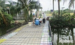 Huyện Châu Thành: Xây cầu dân sinh và tặng quà cho hộ nghèo