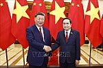 Chủ tịch Quốc hội Trần Thanh Mẫn hội kiến Tổng Bí thư, Chủ tịch nước Trung Quốc Tập Cận Bình