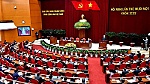 Kết luận của Bộ Chính trị hướng dẫn xây dựng phương án nhân sự cấp ủy cấp tỉnh thuộc diện hợp nhất, sáp nhập và cấp xã thành lập mới