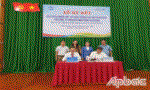 Trường Đại học Tiền Giang ký kết hợp tác với Công ty TNHH Gia công đồng Hải Lượng
