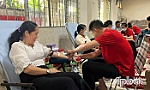 Huyện Chợ Gạo tiếp nhận 364 đơn vị máu hiến tặng