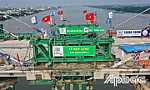 Sáng mai 19-4, cầu Rạch Miễu 2 chính thức hợp long
