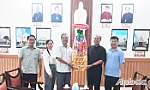 Lãnh đạo Ủy ban MTTQ Việt Nam tỉnh Tiền Giang chúc mừng Lễ Phục sinh năm 2025