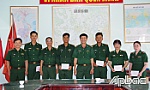 BĐBP Tiền Giang: Thăm, động viên cán bộ tham gia huấn luyện, diễu binh, diễu hành
