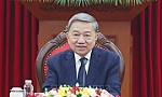 Tổng Bí thư Tô Lâm điện đàm với Chủ tịch Đảng Đại hội Dân tộc Phi, Tổng thống Nam Phi