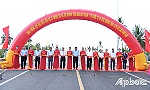 Tiền Giang: Thông xe Dự án Đường tỉnh 864 giai đoạn 1 từ Quốc lộ 50 đến đường tỉnh 877B và cầu Chợ Gạo