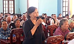 Huyện Tân Phú Đông: Cử tri quan tâm chính sách xóa nhà tạm, nhà dột nát