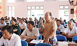 Đoàn Đại biểu Quốc hội tỉnh Tiền Giang tiếp xúc cử tri huyện Châu Thành