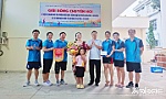 Giao lưu bóng chuyền hơi nhân kỷ niệm 50 năm Ngày Giải phóng miền Nam, thống nhất đất nước