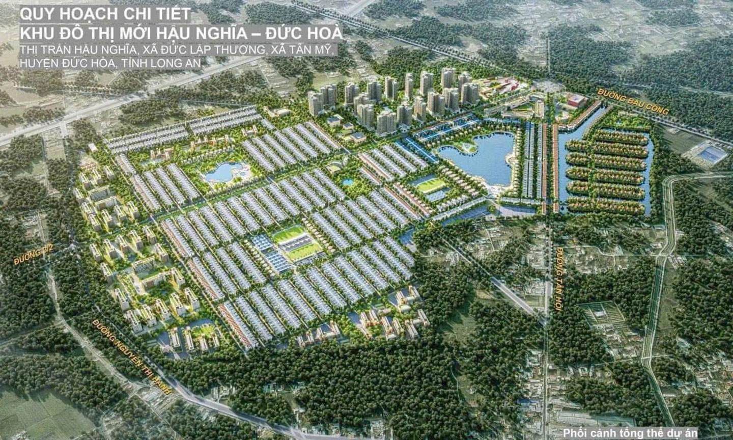 Vinhomes Green City Long An: Biểu tượng đô thị xanh giữa lòng Đức Hòa