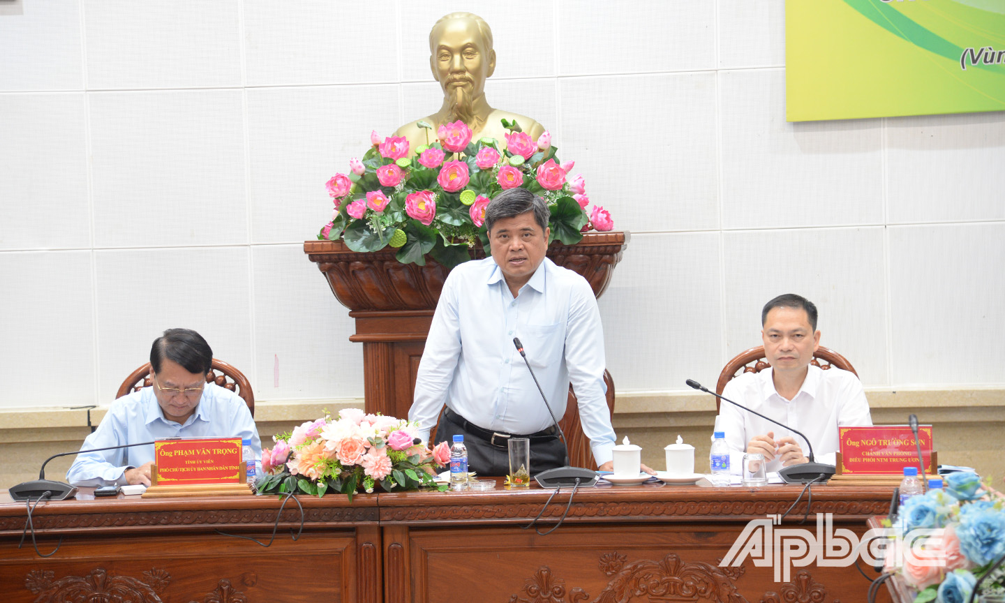Thứ trưởng Trần Thanh Nam phát biểu tại Hội thảo