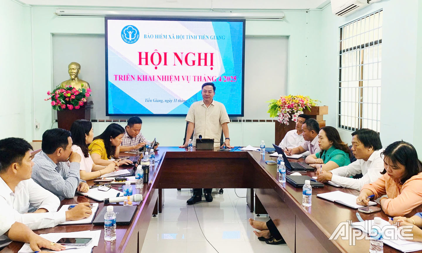  Hội nghị giao ban, triển khai nhiệm vụ quý II-2025.
