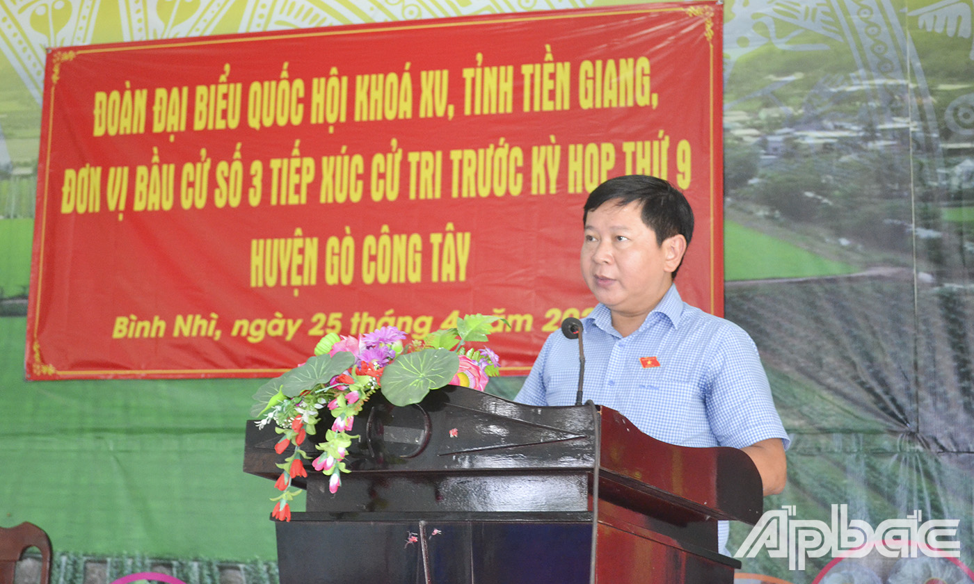 Đại biểu Tạ