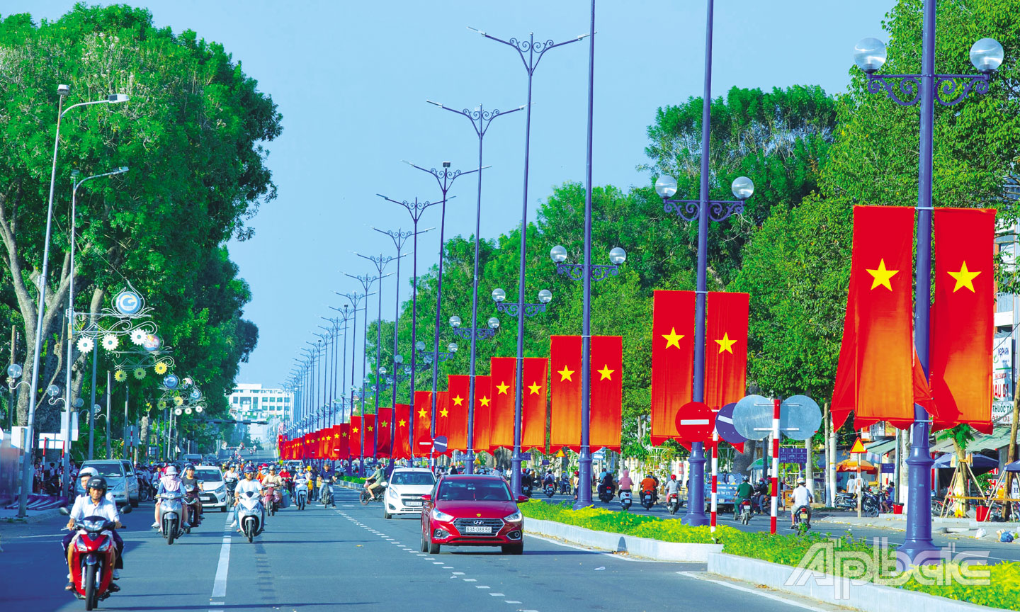 TP.Mỹ Tho ngày càng phát triển, văn minh, hiện đại.