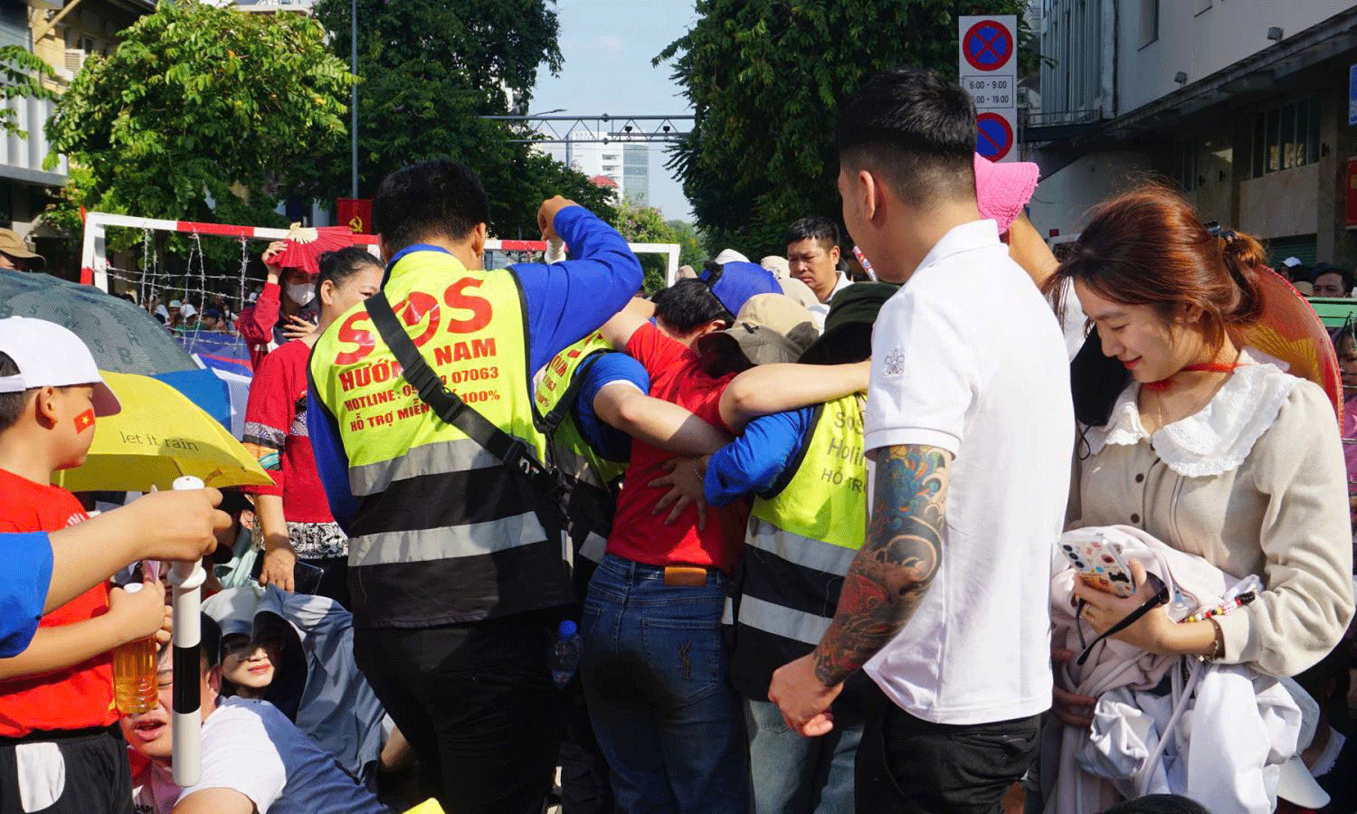 146 điểm sơ cấp cứu của Hội chữ thập đỏ TP Hồ Chí Minh sẵn sàng phục vụ trong ngày lễ.
