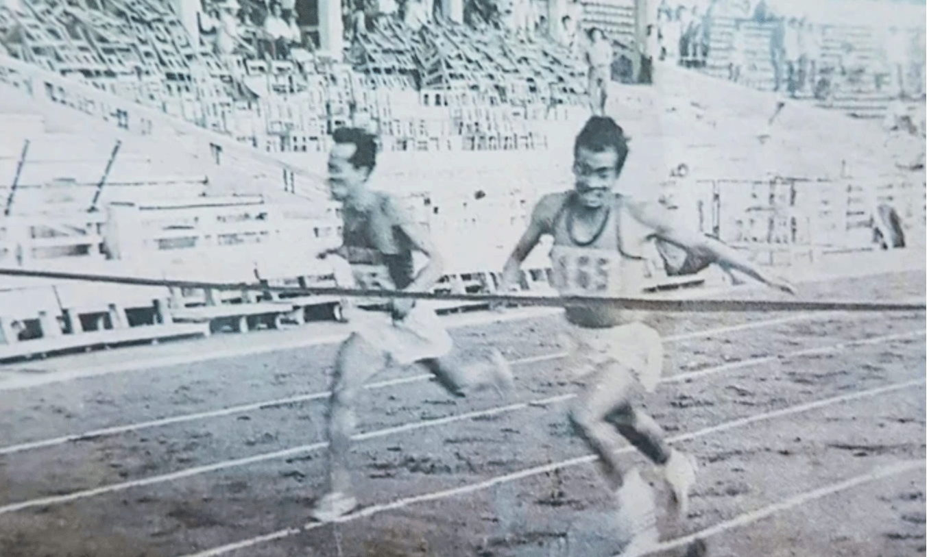 Giải điền kinh toàn quốc lần thứ nhất đã tổ chức năm 1976 tại Hà Nội. Ảnh: TRUNG HINH
