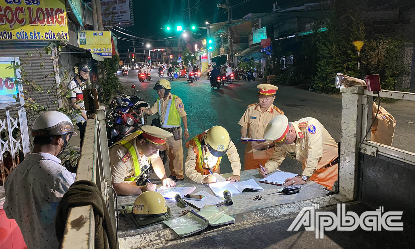 Tiền Giang: Đảm bảo trật tự, an toàn giao thông dịp Lễ 30-4 và 1-5