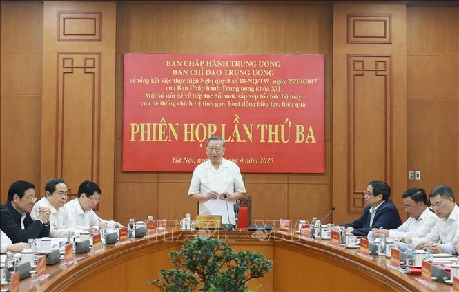 Tinh gọn bộ máy: Những nhiệm vụ trọng tâm trong tháng 5-2025