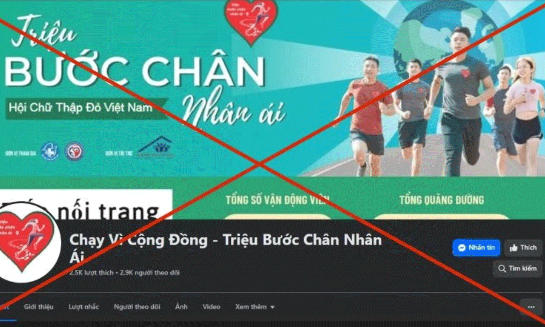 Cảnh báo lừa đảo mạo danh Chiến dịch 