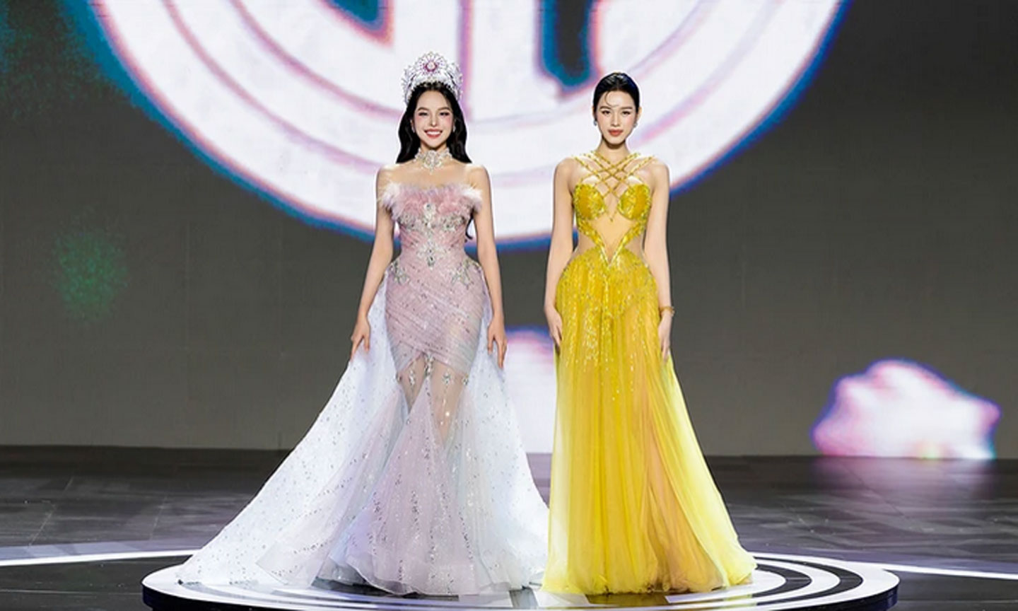 Các hoa hậu Huỳnh Thị Thanh Thủy và Đỗ Thị Hà, những người từng gặt hái nhiều thành công sau khi đăng quang Hoa hậu Việt Nam.