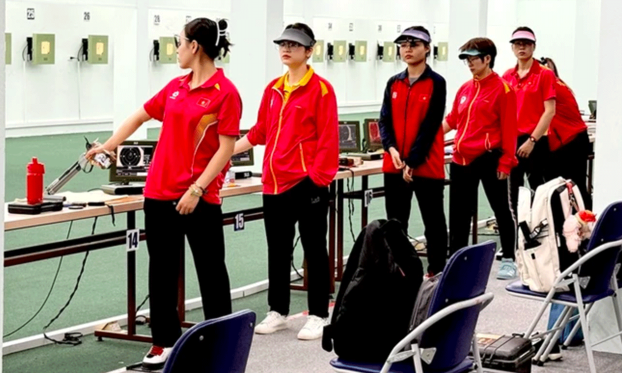 Các xạ thủ của đội tuyển bắn súng Việt Nam sẽ được trở lại đơn vị chủ quản để thi đấu giải. Ảnh: MINH MINH