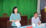 Phó Bí thư Tỉnh ủy, Chủ tịch HĐND tỉnh Châu Thị Mỹ Phương kiểm tra việc thực hiện Kết luận 167 của Bộ Chính trị, Ban Bí thư tại huyện Châu Thành