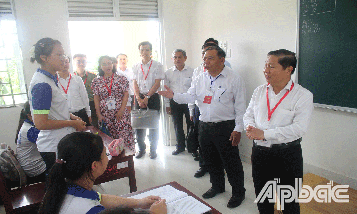 Tiền Giang đã chuẩn bị tốt cho Kỳ thi tốt nghiệp THPT năm 2025
