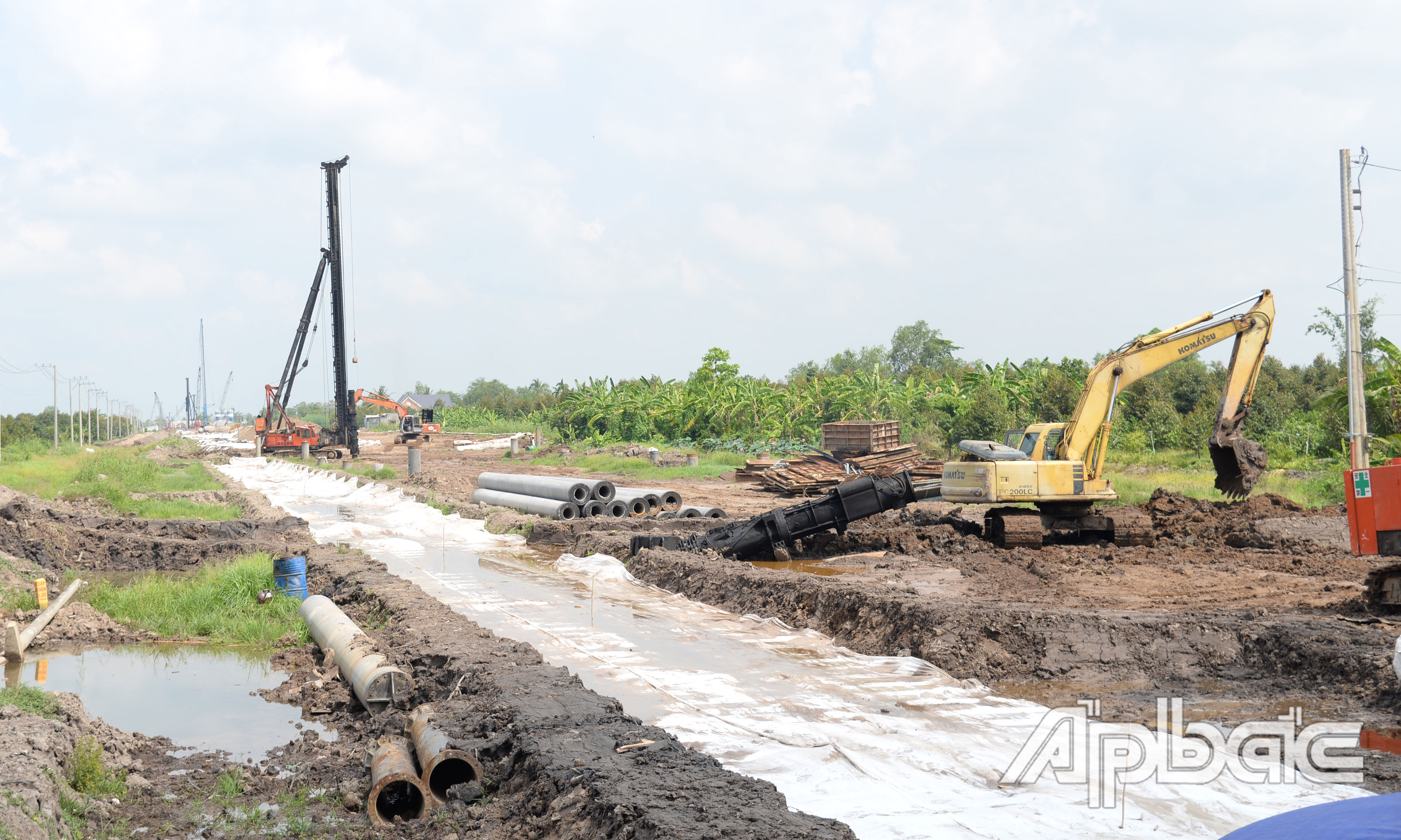 Tiền Giang: Tăng tốc triển khai Dự án thành phần 2 cao tốc An Hữu - Cao Lãnh với 50 mũi thi công