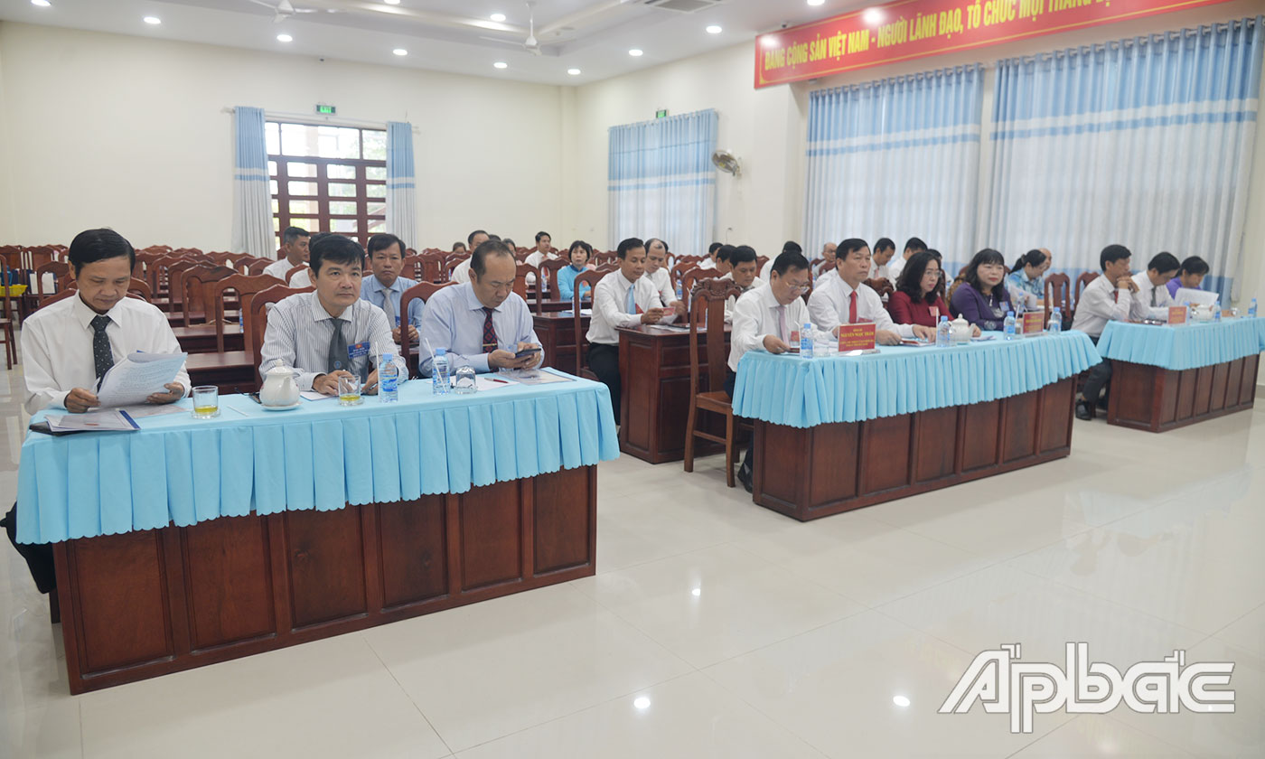 Đại biểu dự Đại hội.