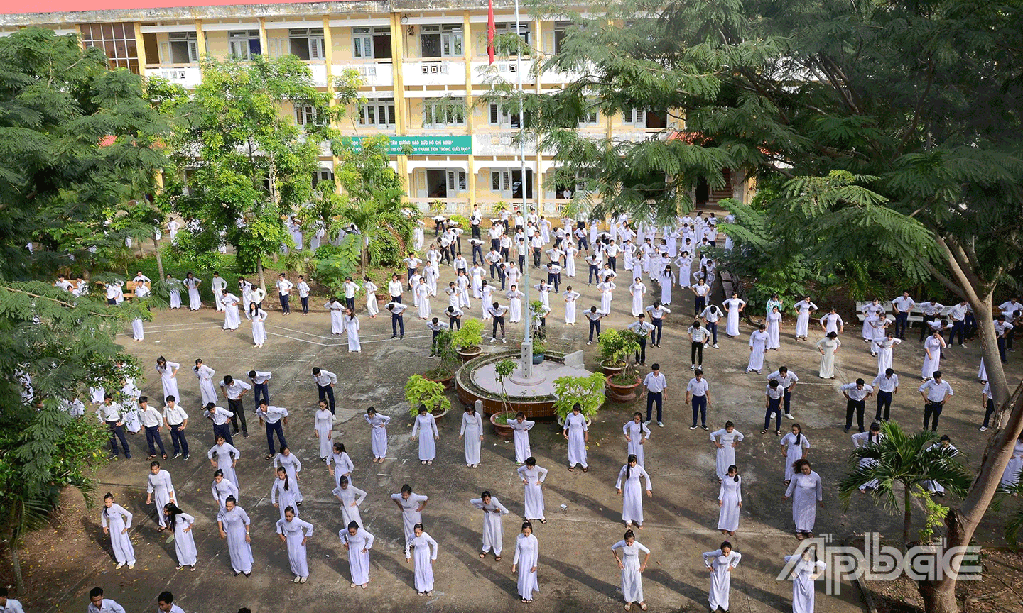 Ngành Giáo dục và Đào tạo Tiền Giang thời gian qua cũng được tập trung đầu tư.