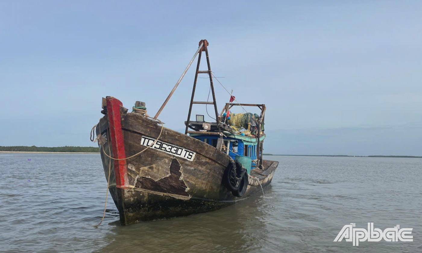 Phương tiện của ông Võ Anh Khoa đã phát hiện và hỗ trợ người bị nạn.
