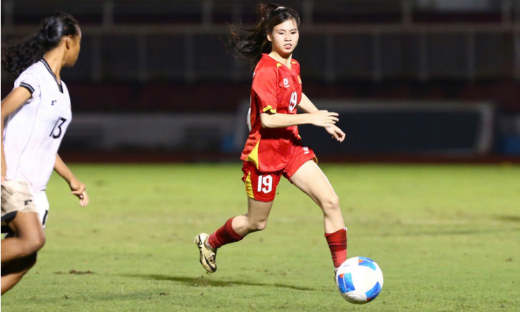 U19 nữ Việt Nam giành chiến thắng thuyết phục trước U19 nữ Indonesia. (Ảnh: VFF)
