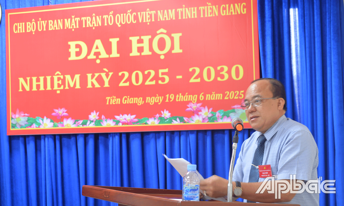 đồng chí Nguyễn Chí Trung, Uỷ viên Ban Thường vụ Tỉnh uỷ, Bí thư Chi bộ, Chủ tịch Uỷ ban MTTQ tỉnh